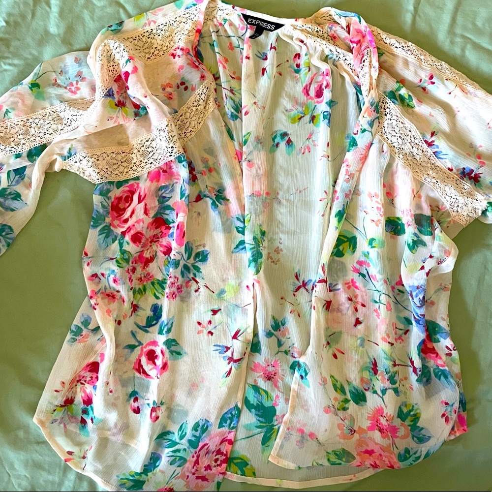 Floral Kimono